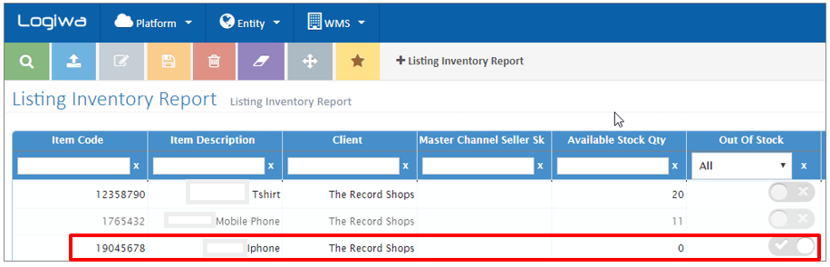 Why do I get the Check Inventory status?